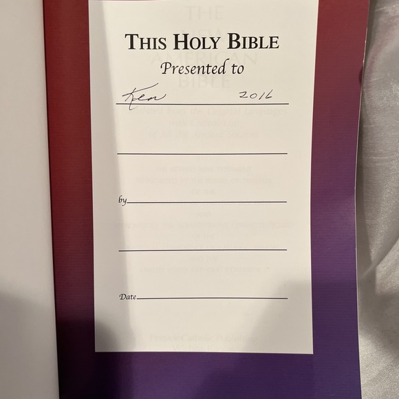 The New Catholic Answer Bible - Picture 3 of 3